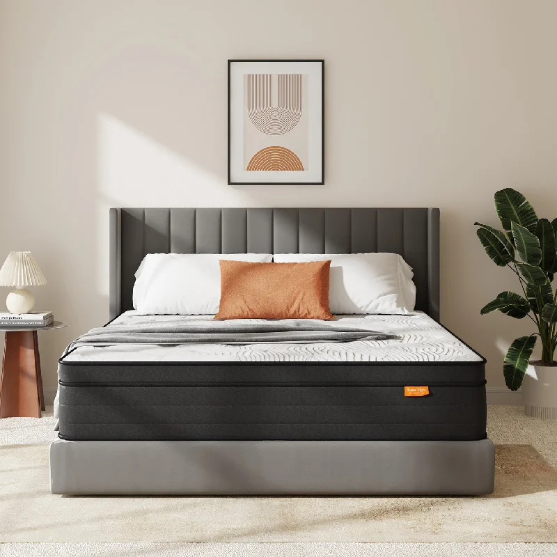 Gel - infused memory foam mattresses for cooler sleepTwilight Hybrid Mattress