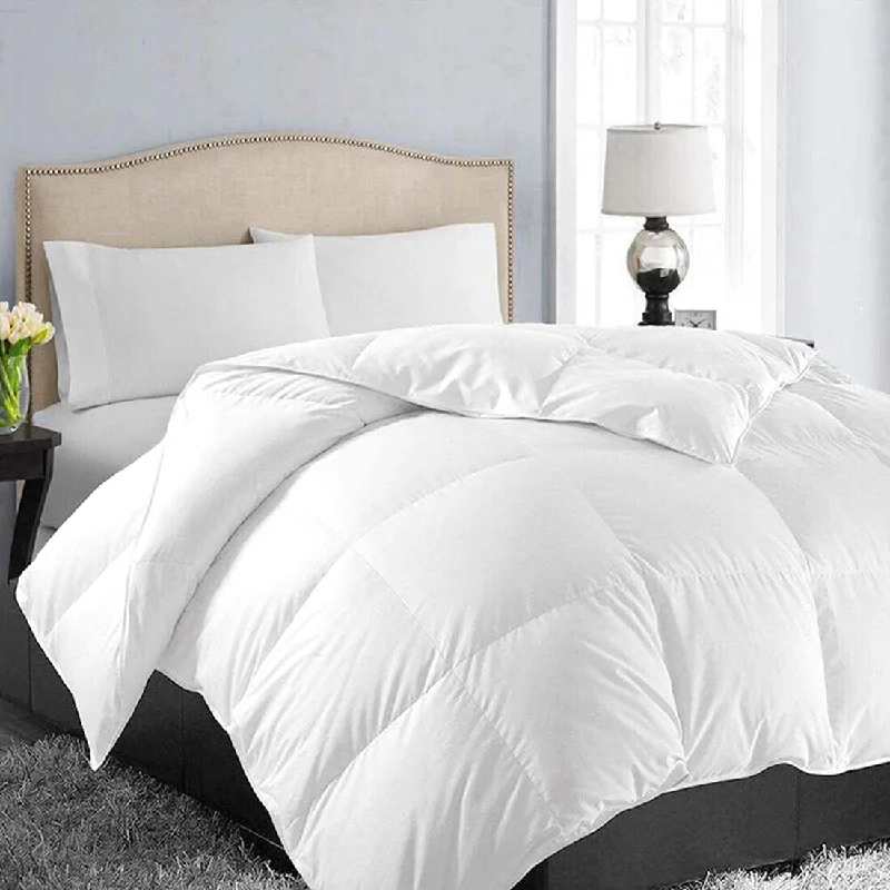 Synthetic - filled comforters like polyester for affordability and hypoallergenic propertiesTahoe Medium Weight White Down 400 Thread Count Comforter (Level 2)