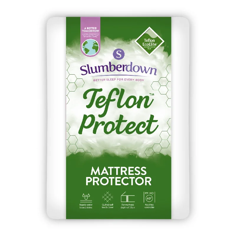 Natural latex and organic cotton blend mattressesTeflon Protection Mattress Protector