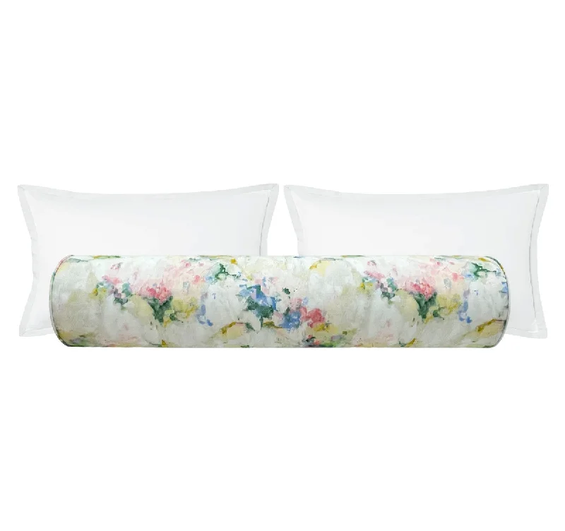 Bolsters for Poker Nights to Make the Experience More EnjoyableTHE BOLSTER :: WATERCOLOR FLORAL // POWDER BLUE