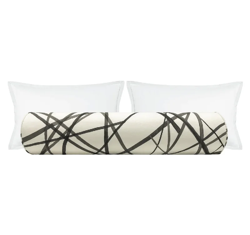 Bolsters for Sewing Rooms to Keep the Sewist ComfortableTHE BOLSTER :: CHANNELS // EBONY + IVORY