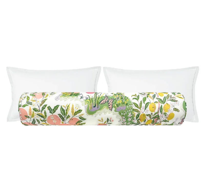 Bolsters for Massage Tables to Assist in Body PositioningTHE BOLSTER :: CITRUS GARDEN // GARDEN