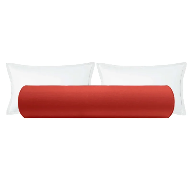 Bolsters for Book Clubs to Use During MeetingsTHE BOLSTER :: CLASSIC LINEN // APPLE RED