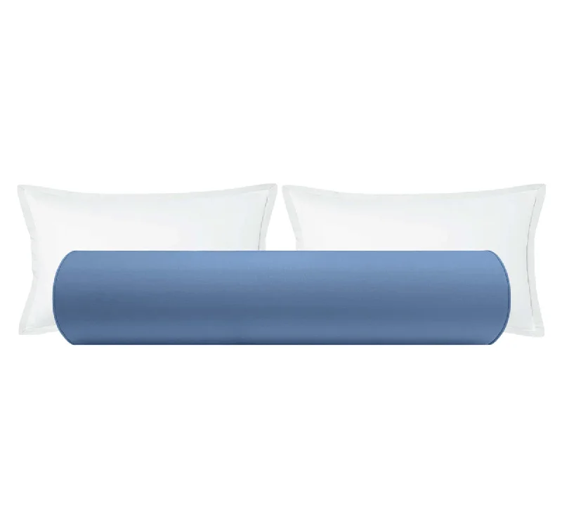 Bolsters for Music Rooms to Use While Playing InstrumentsTHE BOLSTER :: CLASSIC LINEN // CALYPSO BLUE