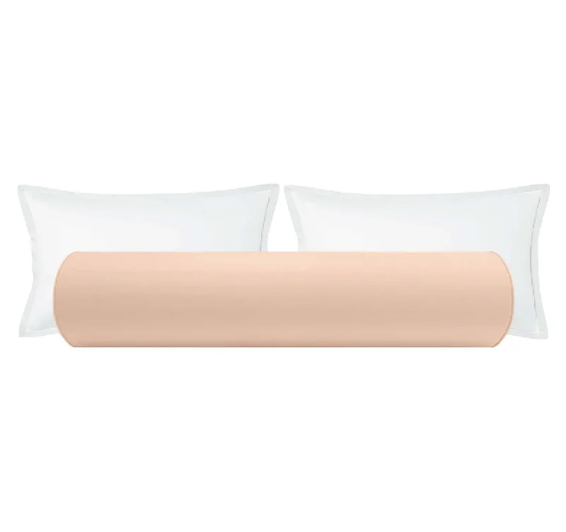 Memory Foam Bolsters for Back Support in BedTHE BOLSTER :: CLASSIC LINEN // CAMEO