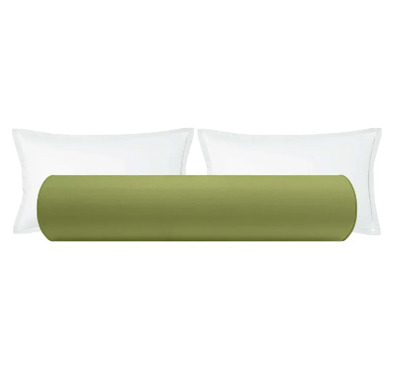 Bolsters for College Dorm Rooms to Upgrade ComfortTHE BOLSTER :: CLASSIC LINEN // OLIVE