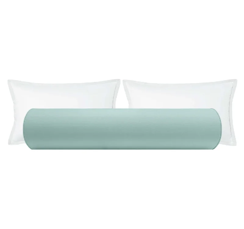 Bolsters for Stretching Exercises to Improve FlexibilityTHE BOLSTER :: CLASSIC LINEN // SPA BLUE