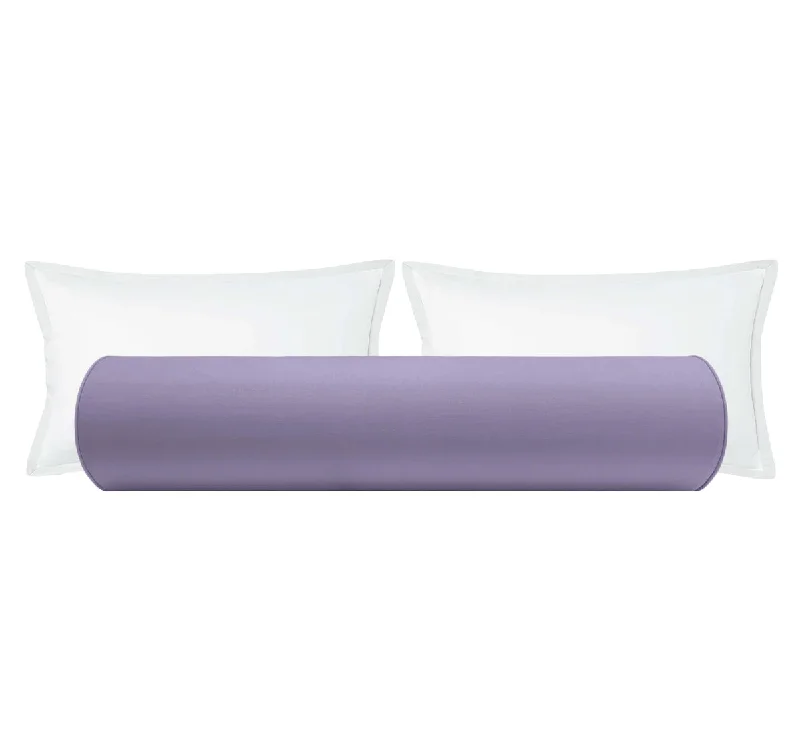 Adjustable Bolsters for Tailoring Support to Your NeedsTHE BOLSTER :: CLASSIC LINEN // WISTERIA