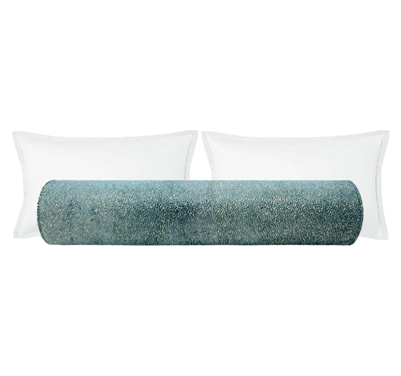 Bolsters for Post - Surgery Recovery to Support Incision AreasTHE BOLSTER :: COSMO CUT VELVET // AEGEAN