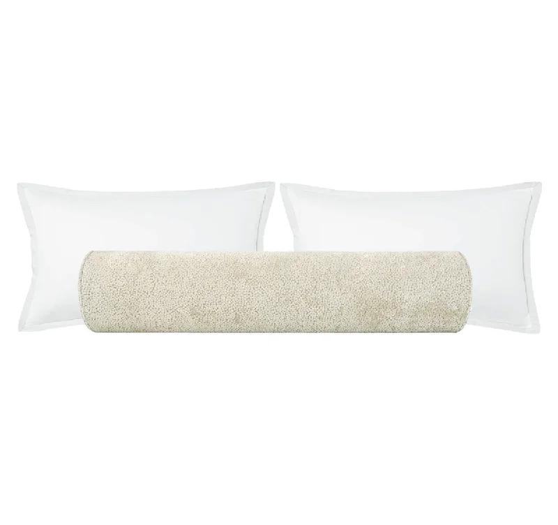 Bolsters for Poolside Relaxation to Support the BodyTHE BOLSTER :: COSMO CUT VELVET // CASHMERE