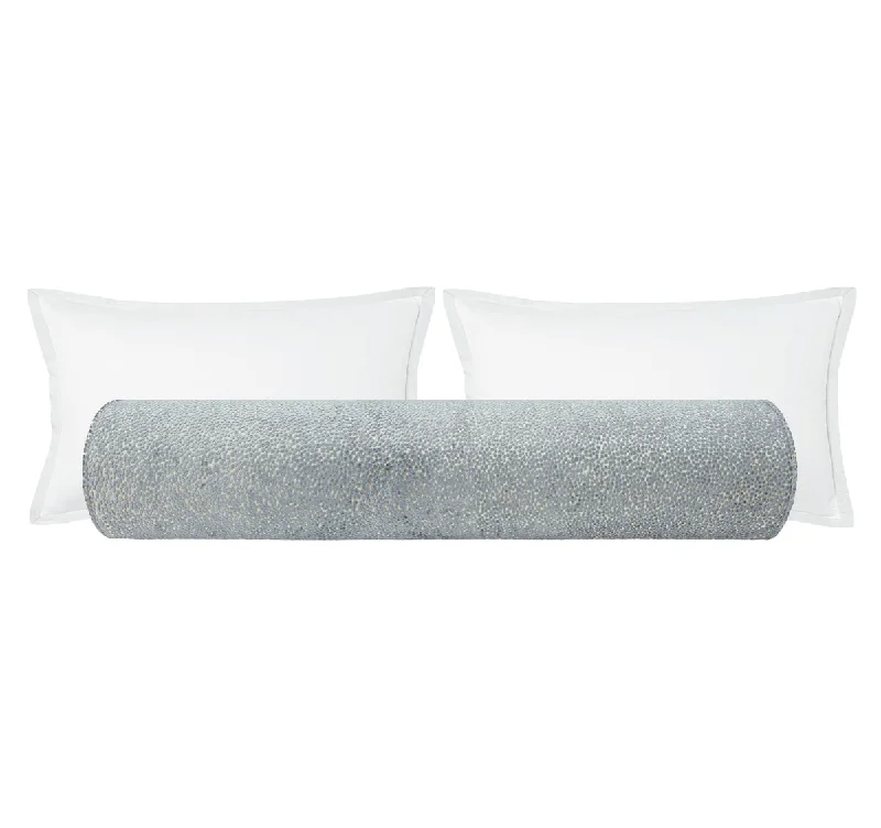 Adjustable Bolsters for Tailoring Support to Your NeedsTHE BOLSTER :: COSMO CUT VELVET // DELFT