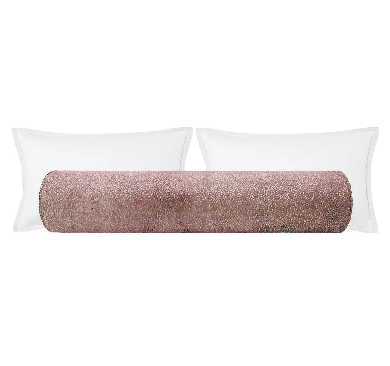 Bolsters for Toddlers' Nap Time to Keep Them SecureTHE BOLSTER :: COSMO CUT VELVET // ROSE QUARTZ