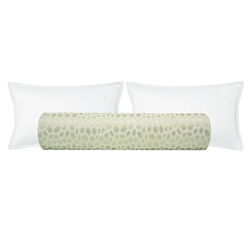 Bolsters for Sofa Beds to Enhance Comfort During UseTHE BOLSTER :: FAUX SILK SAFARI // SAGE