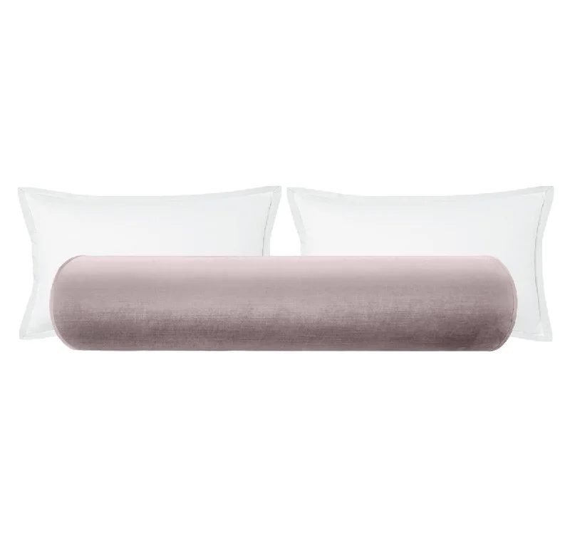 Bolsters for Music Rooms to Use While Playing InstrumentsTHE BOLSTER :: FAUX SILK VELVET // SMOKEY LAVENDER