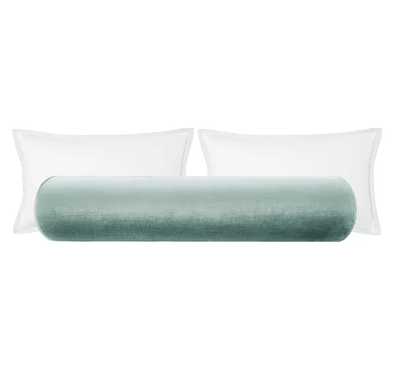 Bolsters for Post - Surgery Recovery to Support Incision AreasTHE BOLSTER :: FAUX SILK VELVET // TURKISH BLUE