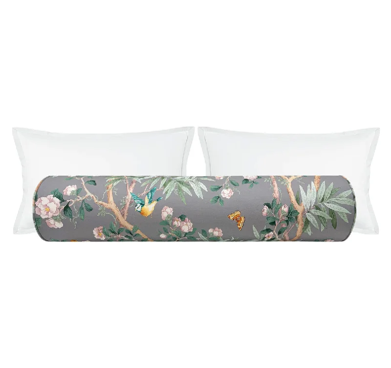 Bolsters for Chiropractic Adjustments to Support the SpineTHE BOLSTER :: IMPERIAL GARDEN // GRIS