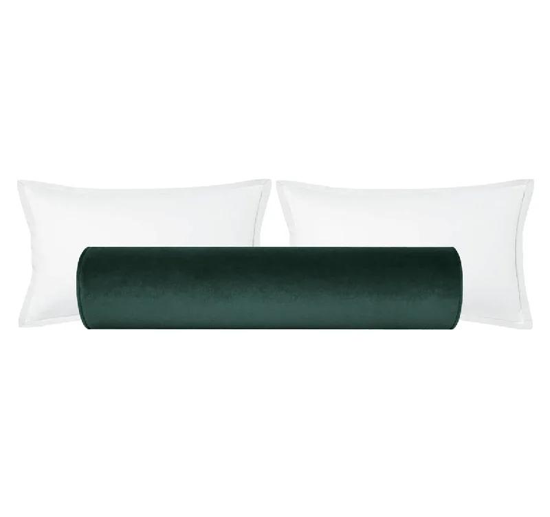 Bolsters for Naturopathic Treatments to Enhance RelaxationTHE BOLSTER :: SOCIETY VELVET // AEGEAN