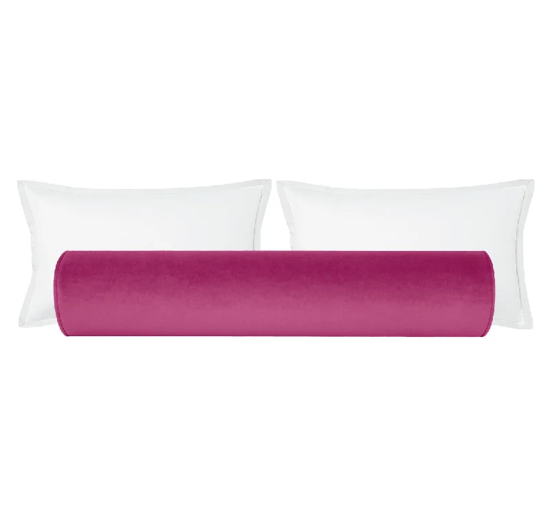 Bolsters for Karaoke Parties to Use While SingingTHE BOLSTER :: SOCIETY VELVET // CERISE