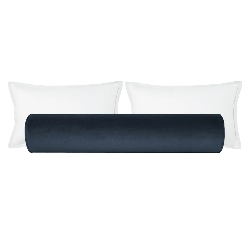 Bolsters for Post - Surgery Recovery to Support Incision AreasTHE BOLSTER :: SOCIETY VELVET // PRUSSIAN BLUE