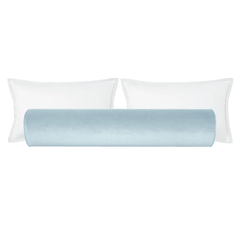 Bolsters for Naturopathic Treatments to Enhance RelaxationTHE BOLSTER :: SOCIETY VELVET // SOFT BLUE