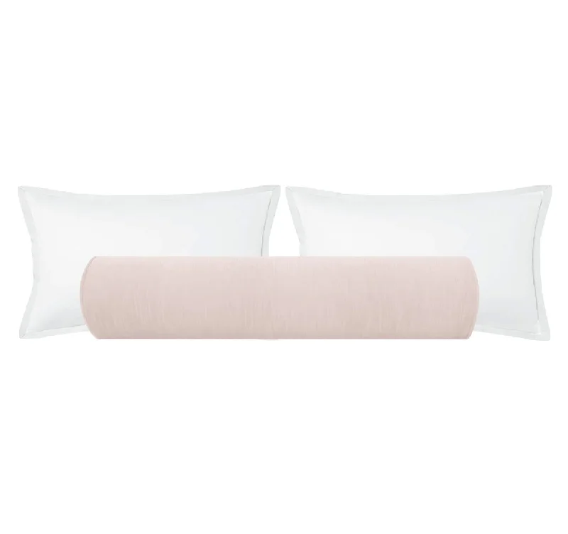 Bolsters for Scandinavian - Style Interiors to Enhance CozinessTHE BOLSTER :: STRIE VELVET // BALLET