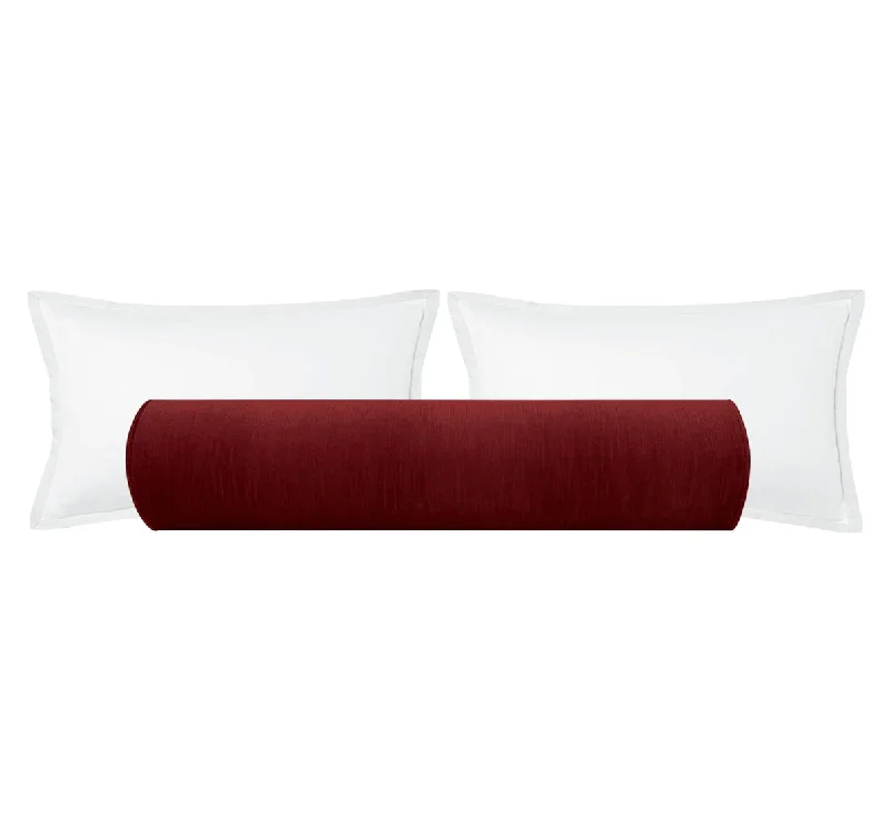 Bolsters for Book Clubs to Use During MeetingsTHE BOLSTER :: STRIE VELVET // CURRANT