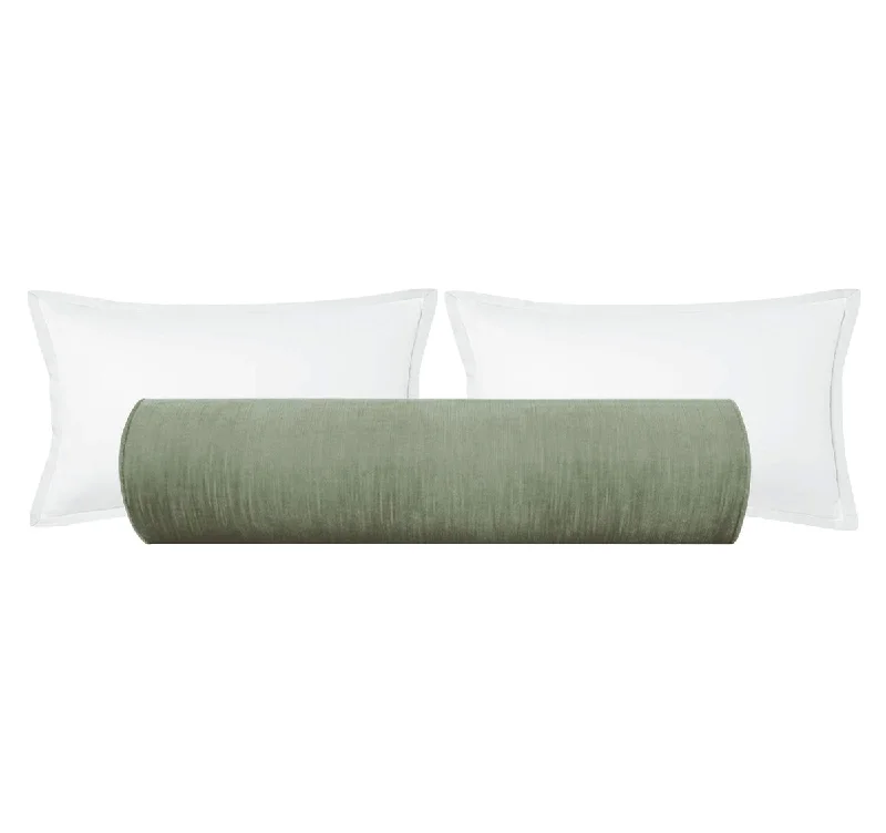 Bolsters for Karaoke Parties to Use While SingingTHE BOLSTER :: STRIE VELVET // PATINA