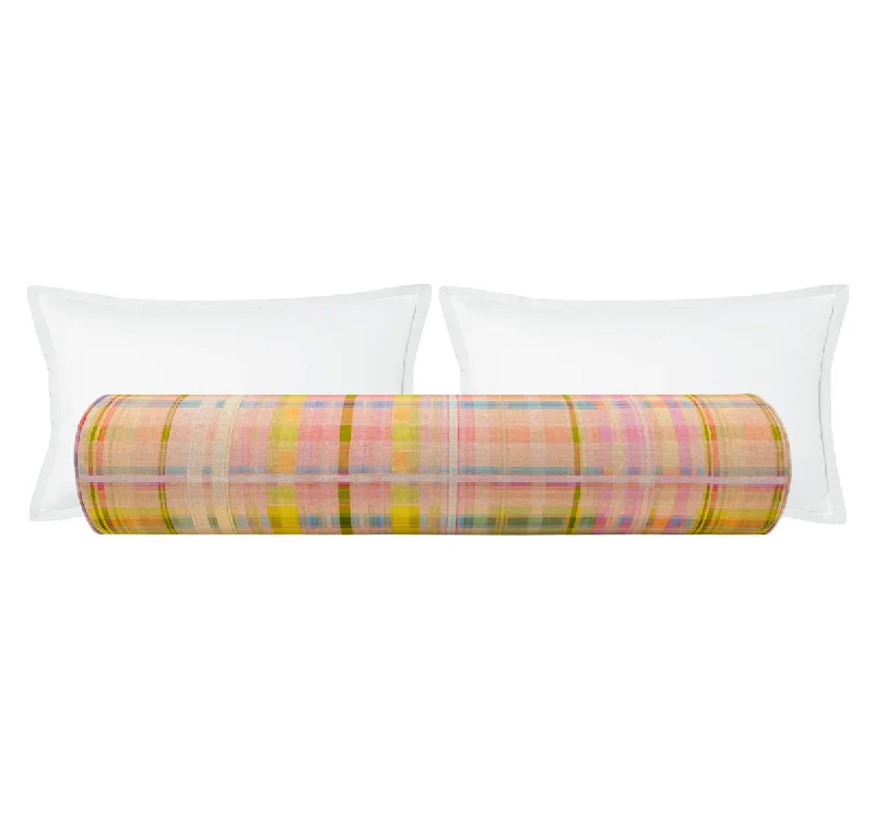 Bolsters for Naturopathic Treatments to Enhance RelaxationTHE BOLSTER :: TATTIE PLAID  // MULTI | ANNA SPIRO