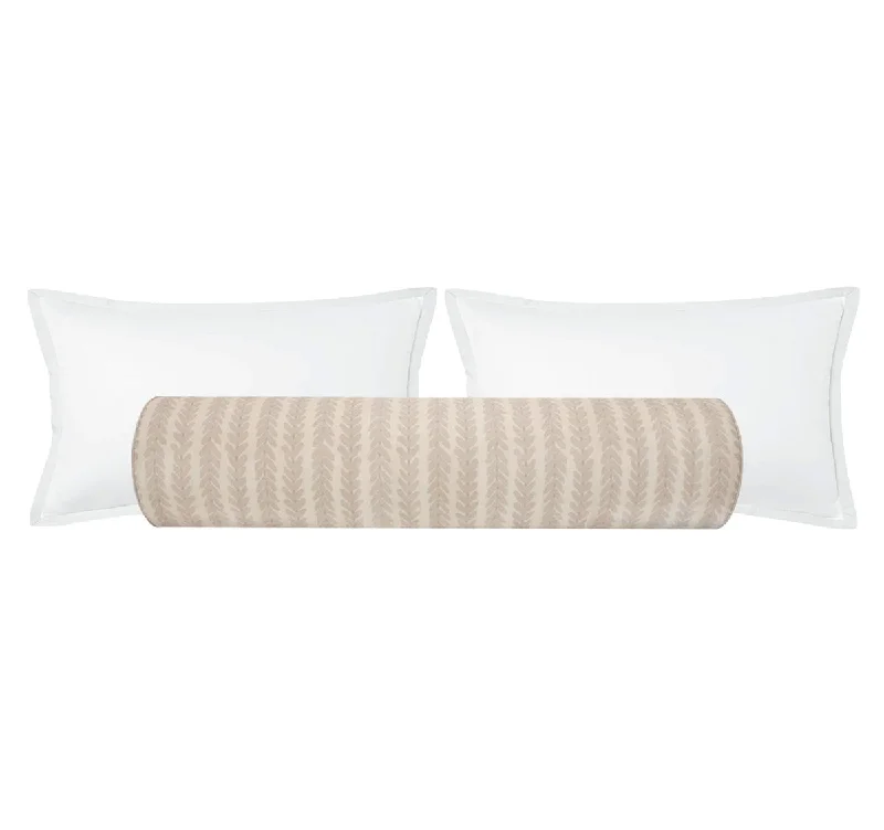 Bolsters for Moroccan - Themed Rooms to Add a Pop of ColorTHE BOLSTER :: WOODPERRY // LILAC