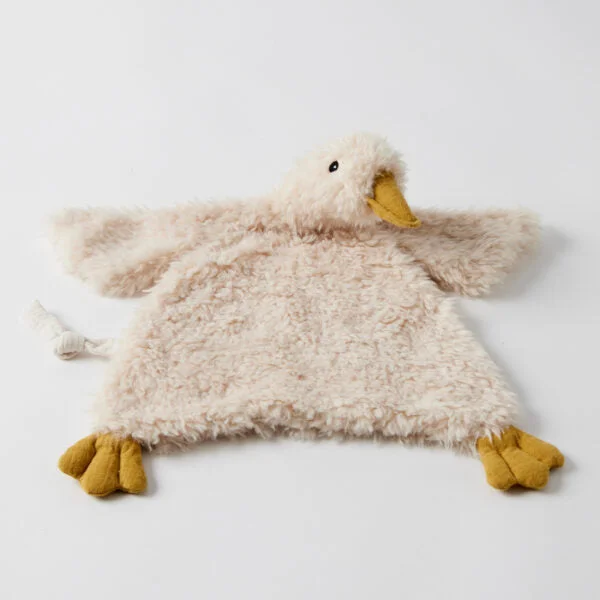 Down - filled comforters for supreme warmth and lightnessWiggles the Duck Comforter Plush Toy